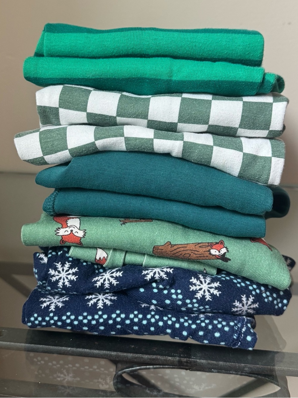 Boys Size 14 Pajama Bundle Hanna Andersson Primary LL Bean Organic Cotton 5 Sets